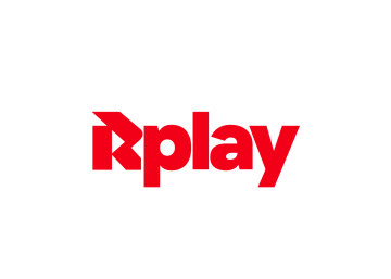 wordmark logotype rplay streaming collection cover by mihai dolganiuc design